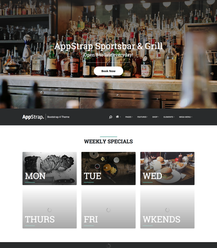 index-restaurant page thumbnail