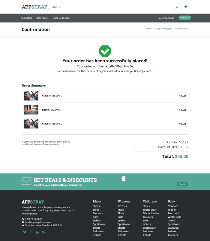 shop-confirmation page thumbnail